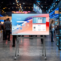 Système de conférence commercial Affichage numérique LCD 4K UHD Android14 Mur vidéo en libre-service Écran large Moniteur