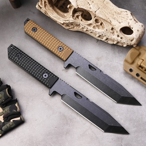 Cuchillo Táctico Personalizable Forager para Frutas, Hoja de Acero Inoxidable con Punta Caída, G10, Óptimo para Supervivencia en Exteriores y Caza, OEM - Product Image 2