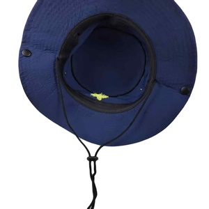 Gorra Boonie de ala ancha de nailon de secado rápido de alta calidad, logotipo personalizado para pesca en la playa, gorra impermeable, sombrero de pescador - Product Image 6