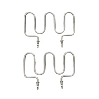 Pemanas Makanan Listrik Stainless Steel Komersial 220V untuk Hotel Restoran Layanan Mandiri Katering