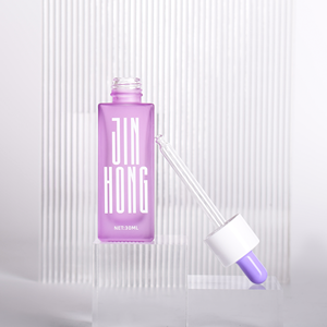 Botella con Gotero Cosmético Vacía de 30 ml, Envase de Vidrio Esmerilado para Concentrado Facial, Fluido Reparador y Potenciador de la Piel - Product Image 5