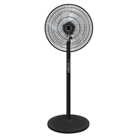 Échantillon Gratuit - Ventilateur sur Pied Oscillant de 16 Pouces avec Minuteur, 8 Vitesses, Écran Tactile et Télécommande