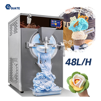 Dernier modèle 5 Progan 48L/H Machine à glace portable pour crème glacée dure, sorbet, gelato et coupes de glace (Açaí), avec fonction robot de préparation et congélateur par lots