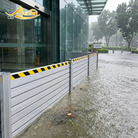 Barrière anti-inondation en aluminium, planche étanche en alliage pour allée, cadre robuste et antirouille, dispositif de protection de sécurité