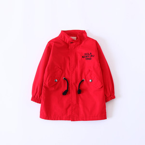 New China Products for Sale Plus Size Stand <b>Collar</b> Clothing Jackets With <b>Metal</b> Buttons for Kids - Product Image 3