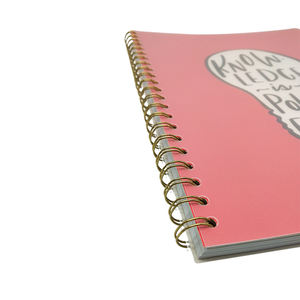 Carnet de notes A5 personnalisé à spirale, couverture rigide, fournitures de bureau, carnet d'étudiant, vente en gros - Product Image 2