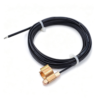 Thermistance NTC 5k 10k 100K, capteur de température à clip pour tuyau de 9 mm, sonde de type clip en laiton, thermistance numérique DS18B20 NTC 10K pour tuyau