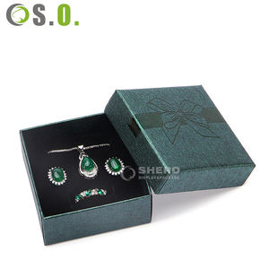 Wholesale Necklace Ring Bow <b>Jewelry</b> Boxes Rectangular Paper Boxes for Accessories Bracelet Earring <b>Jewelry</b> Packaging Casket - Product Image 4