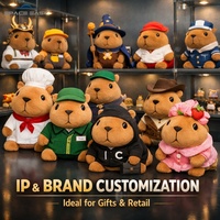 Fabricante de Peluches de Capibara Personalizados, B2B, OEM, ODM, Diseño Original, Muestras, Producción en Masa, Proveedor Certificado de Calidad, Expertos