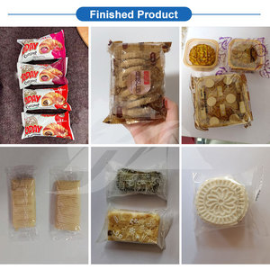 Máquina automática de embalaje horizontal de alimentos, máquina de embalaje de pan, galletas, dulces, turrón, con nitrógeno - Product Image 6