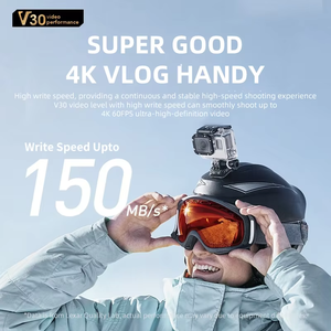 Lexar Silver PLUS 64GB การ์ด SD แบบทันที V30 U3สำหรับกล้องและโทรศัพท์วัสดุพลาสติกความเร็วในการอ่านสูงถึง205เมกะไบต์/วินาที - Product Image 4