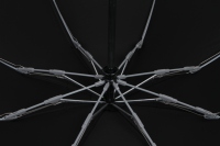 Parapluie publicitaire compact et pliable en 3 sections, entièrement automatique, en tissu pongé, résistant au vent et au soleil, pour adultes, facile à ranger