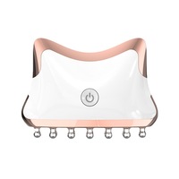 Masseur de cou infrarouge EMS pour physiothérapie, outil électrique de Gua Sha facial à usage domestique, brosse de désobstruction des méridiens rechargeable par USB