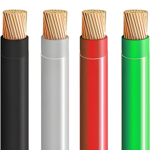 Cables eléctricos CU/PVC/NYLON 600V 2.0mm2-500mm2 Cable THHN Conductor de cobre Aislamiento de PVC Funda de nailon Conjuntos de cables de cableado - Product Image 6