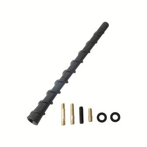 <span class=keywords><strong>Antenne</strong></span> de voiture de toit de mât anti-bruit universel de signal radio <span class=keywords><strong>FM</strong></span> AM flexible d'<span class=keywords><strong>antenne</strong></span> automatique de fil de 7 pouces avec des kits de vis - Product Image 1