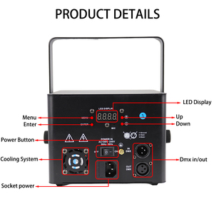 3W Laser Light Show Beam Laser Lights for Night Club Concert <strong>DJ</strong> App <strong>Control</strong> Animation Laser Light for <strong>Dj</strong> Disco Wedding - Product Image 6