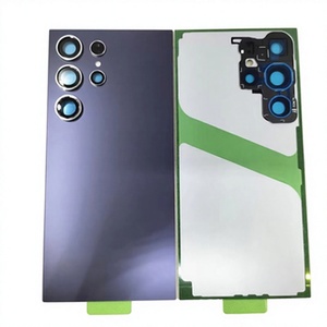 ฝาหลังแบตเตอรี่กระจกคุณภาพสูง 100% สำหรับ Samsung Galaxy S24 Ultra SM-S928 พร้อมเลนส์กล้อง - Product Image 1