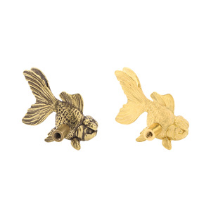 Nouvelle poignée de porte en fonte de style <span class=keywords><strong>chinois</strong></span> en forme de <span class=keywords><strong>poisson</strong></span> <span class=keywords><strong>rouge</strong></span> pour armoires domestiques - Product Image 5
