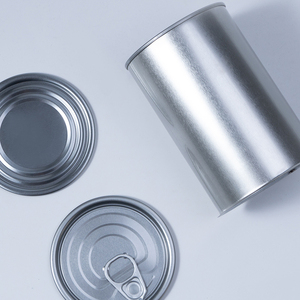 Alta Calidad 588 #   <span class=keywords><strong>Lata</strong></span> de Metal Vacía para Alimentos al por Mayor, <span class=keywords><strong>Lata</strong></span> de Metal <span class=keywords><strong>sin</strong></span> Impresión con Tapa Fácil de Abrir para Envasado de Alimentos - Product Image 4