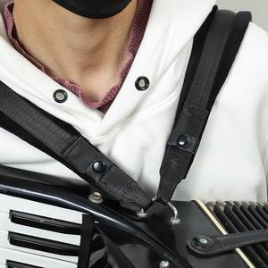 2 pezzi durevole professionale fisarmonica cinturini bassi 42cm spalline borsa professionale strumento musicale accessorio di ricambio - Product Image 3