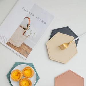 Alfombrilla aislante de silicona de estilo nórdico para mesa de cocina, antiescaldado, para cuenco, plato, olla, taza, armario - Product Image 5