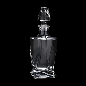 Tùy Chỉnh 750Ml Rõ Ràng Vuông Chai Thủy Tinh Với Vương Miện Cap Dày Dưới Hình Dạng Xi Lanh Cho Rượu Vang <span class=keywords><strong>Vodka</strong></span> Gin Whiskey Khác Linh Hồn Ma Quỷ - Product Image 3
