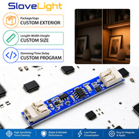 Module de capteur tactile capacitif intelligent pour profilé LED linéaire 4A, lumière blanche chaude, portée de détection 0-3m, vente chaude