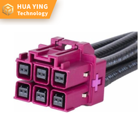 Kabel Ethernet 4P 5P 100M dan Konektor 6P dapat Disesuaikan, cocok untuk Mobil, Robot, Drone, dan Traktor Pertanian