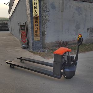 Piccolo pieno a mano elettrico ad alto sollevamento pesante Jack per transpallet batteria 24v piattaforma per ruote motrici carrelli elevatori - Product Image 3