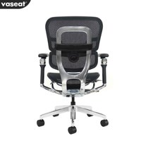 Chaise de bureau ergonomique moderne inclinable, luxueuse, avec support lombaire en maille premium et accoudoirs réglables, chaises de direction