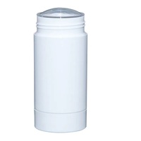 30g noir blanc fond twist up cosmétique vide déodorant bâton conteneur