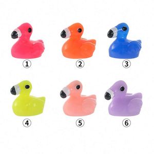 Nouvel ensemble d'ornements miniatures Flamingo pour micro-paysages DIY, modèles de maisons et petits animaux, accessoires de jardinage et jouets - Product Image 4