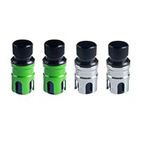Kit de 4 accessoires tout-terrain 4x4 : Outil de dégonflage rapide pour pneus de sable tout-terrain