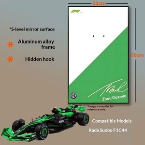 Cadre photo en alliage d'aluminium de 3,5 cm d'épaisseur avec film cristal, compatible avec la télécommande, design bloc mural <span class=keywords><strong>Lego</strong></span> pour Mercedes AMG - Product Image 3