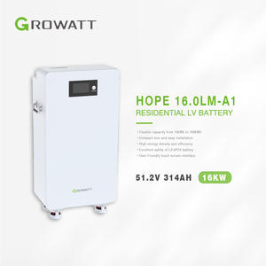 Batería de Litio Growatt HOPE 16.0LM-A1/A2 16KWh 314Ah 51.2V 14.3L-R1, 6000 Ciclos, Suministro de Energía de Respaldo para Sistema Solar - Product Image 2