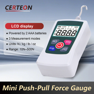 ZMF Alat Ukur Gaya <span class=keywords><strong>Digital</strong></span> 0‑500N Genggam Layar LCD untuk Laboratorium Industri - Product Image 2