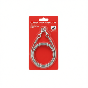 Yommy Steel Wire Rope <b>Leash</b> 3m 5.0mm For <b>Pets</b> - Product Image 2