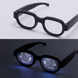 Gafas Luminosas LED Cuadradas Recargables, Coloridas, para Fiestas, Festivales, KTV, Bares, Estilo Punk, para Hombre y Mujer, Venta al Por Mayor - Product Image 5