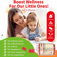 Gummies personnalisées au glycinate de magnésium naturel pour enfants, saveur sur mesure, soutien au sommeil, complément alimentaire, échantillon disponible OEM/ODM