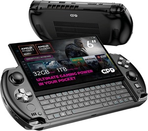 Console de Jeu Portable GPD WIN4 2025 Écran Tactile <span class=keywords><strong>6</strong></span>" 1920X1080 Win 11 Processeur AMD AI 9 HX370 32Go+4To Mini Ordinateur Portable - Product Image 1