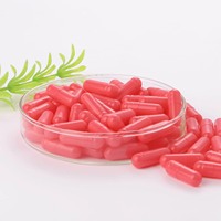 Meilleur prix capsules vides à l'amidon pur taille 000 00 1 capsules creuses végétariennes colorées personnalisées