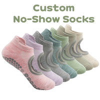 Chaussettes courtes d'été en coton pour femmes, idéales pour le yoga, assorties aux pantalons Shark, antibactériennes, déodorantes, personnalisables