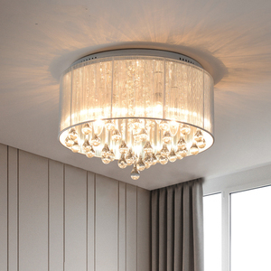 Suspension LED moderne design floral blanc chaud 3500K avec abat-jour en acrylique et base en bois pour salon CRI 80 3 ans 85 Lm/W - Product Image 5