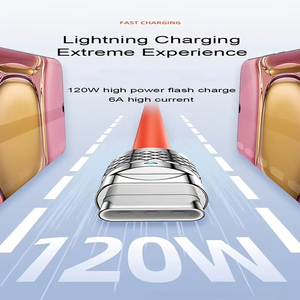 120W Pd Nhanh Chóng Sạc Cáp 1M Silicone USB Để Type-C/Micro Có Dây Truyền Dữ Liệu Có Dây Cho IOS Android Điện Thoại Di Động i-Điện Thoại 13/14 - Product Image 5