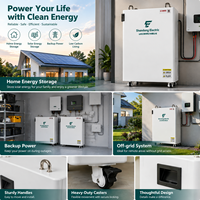 Batterie solaire LiFePO4 50 kWh avec BMS intelligent et extension parallèle pour les intégrateurs de systèmes de stockage d'énergie hors réseau