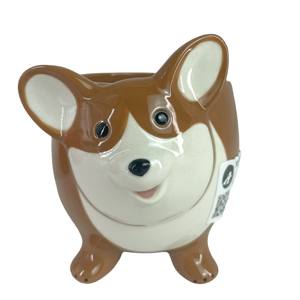 Tasse à café créative en forme de chien <span class=keywords><strong>corgi</strong></span> tasse en céramique animal mignon cadeau 3D pour les amoureux des chiens - Product Image 1