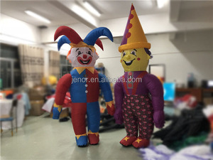 Costume da pagliaccio divertente da passeggio <span class=keywords><strong>gonfiabile</strong></span> per adulti <span class=keywords><strong>vestito</strong></span> per prestazioni di parata - Product Image 6
