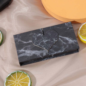 Wholesale small folding colorful magnetic paper packaging gift box black