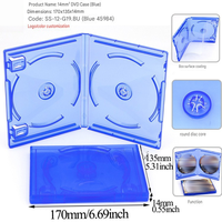 Boîte de rangement pour jeux multiplateformes personnalisée en usine, PS2, PS3, PS4, PS5, Xbox 360, One, Blu-Ray, boîte de rangement pour un seul disque, housse de protection