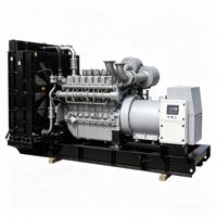 Grupo Electrógeno Diésel de Tipo Abierto de 500kW 625kVA, con Motor SME y Regulador Electrónico Lingzhong, Generador de Reserva Industrial
